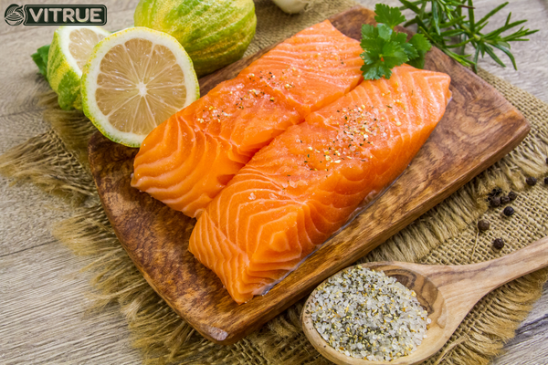Lát cá hồi - thực phẩm bổ sung vitamin hữu hiệu 