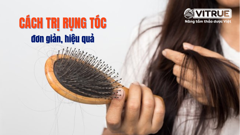 10 cách trị rụng tóc ở nữ giới đơn giản, hiệu quả